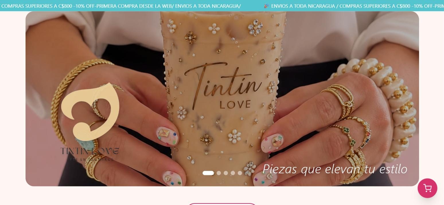 Portada de la tienda Tintín Love